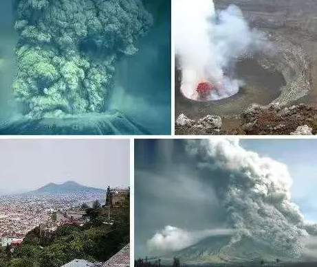 上一次是1815年,印尼松巴哇岛上的坦博拉火山爆发.