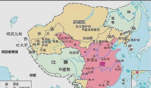 古人看古代王朝疆域明朝人认为汉朝最大唐朝和明朝相等
