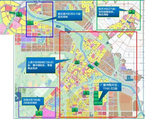 官方发布未来重点打造三大片区2022年超3000亩土地即将上市肥西成为