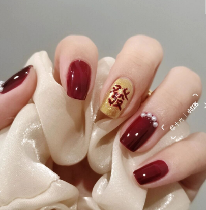 春节美甲新年新气象几款气质显白美甲安利