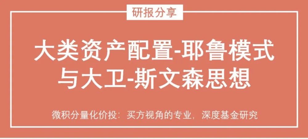 耶鲁模式由耶鲁大学捐赠基金首席投资官大卫斯文森创立.