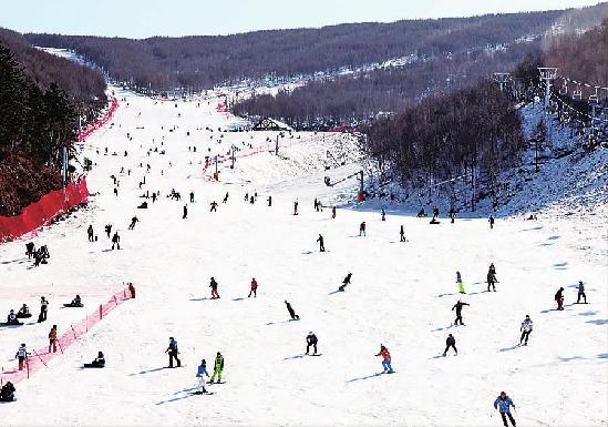 3,万龙滑雪场长白山滑雪场位于吉林省安图县二道白河镇,具有初,中级