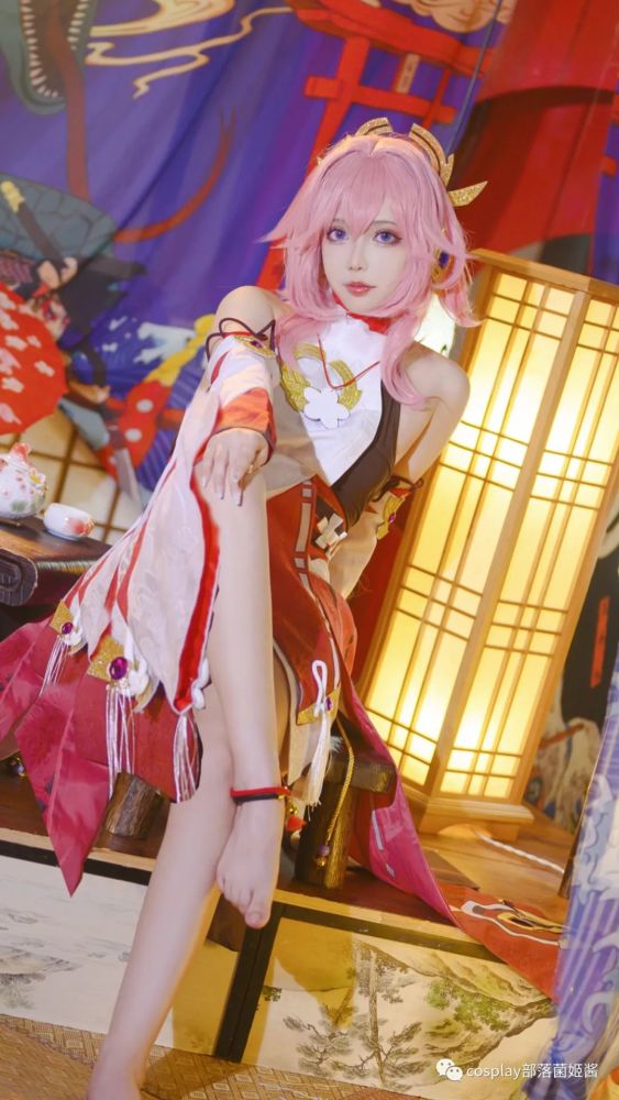 cos原神八重神子cos正片凌凌子