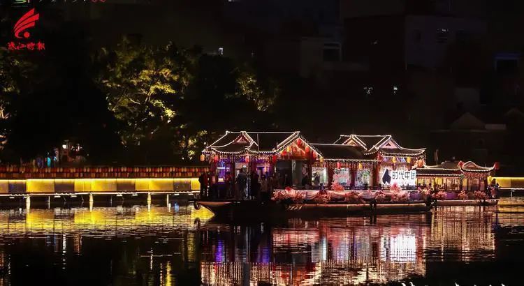 梦幻唯美梦里水乡花月夜浪漫开园