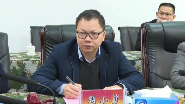 廖茂忠,周小勇率队走访慰问驻梅部队官兵
