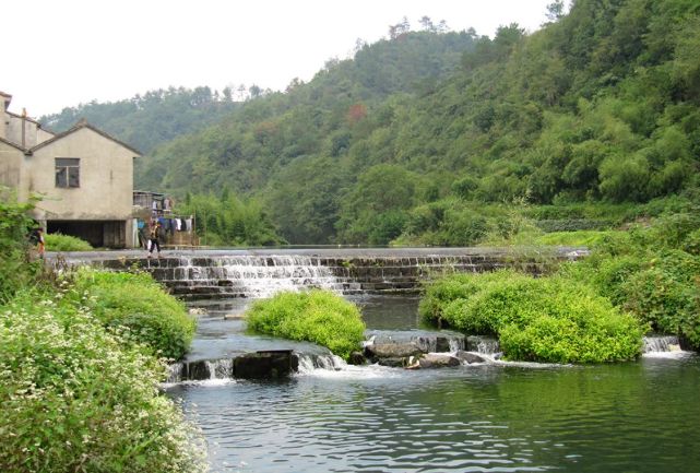 桃源溪上有道堤堰,名叫泥峙堰