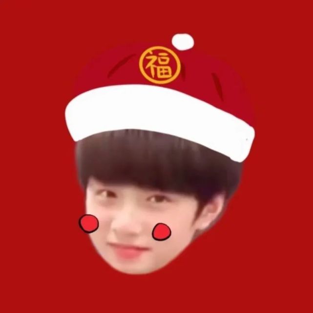 刘耀文过年头像,壁纸换起来!