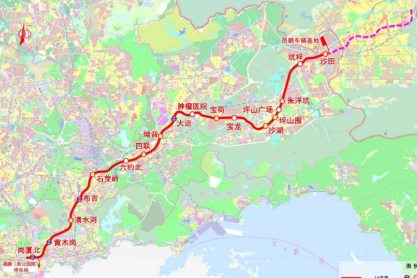 深圳地铁6号线支线开通在即121416号线有望今年开通运行