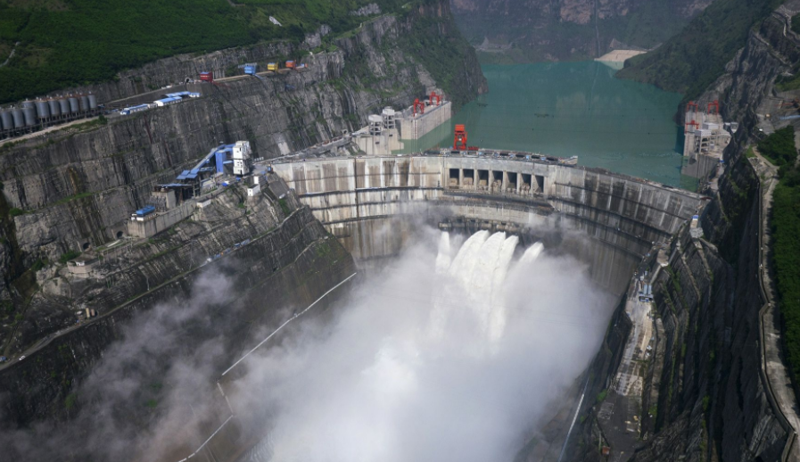 中国这座水电站火了满满都是黑科技建造难度一点不亚于三峡