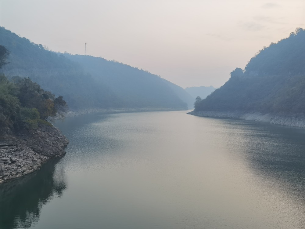 宜都水库风景