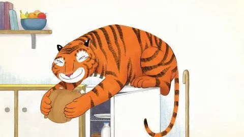 虎年摸虎头万事不用愁虎年好看的短动画给你准备给好了