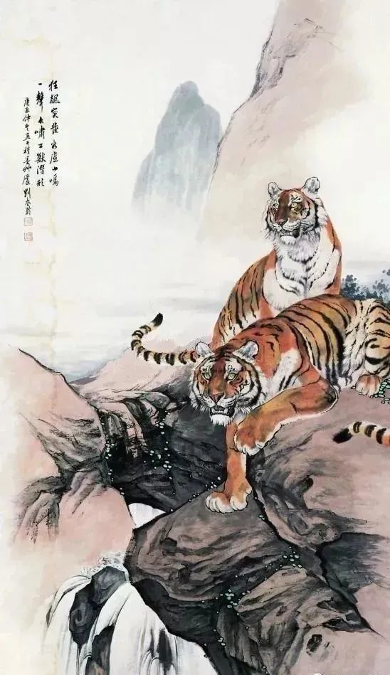 刘继卣画虎09刘继卣(1918-1983),杰出的中国画家,新