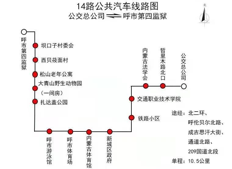 呼和浩特这些公交线路恢复调整