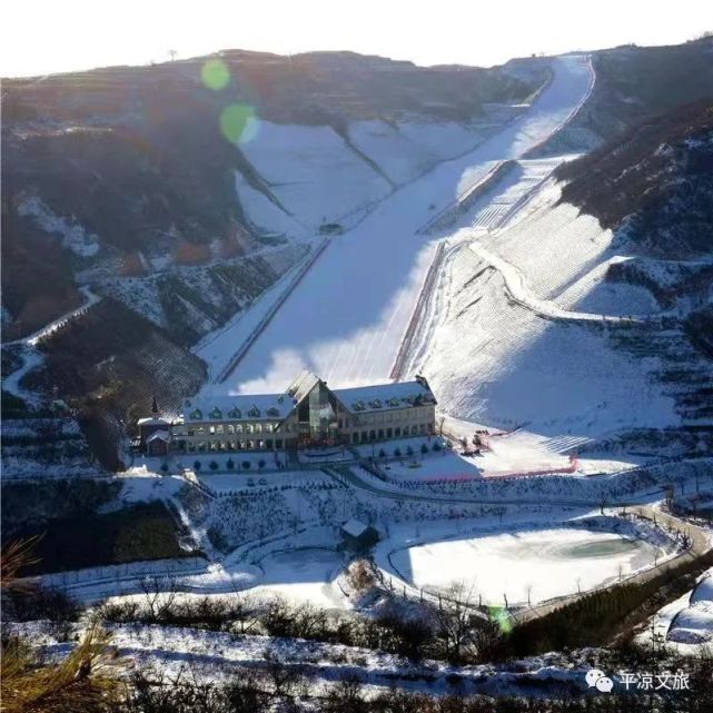 崆峒区海寨沟滑雪场,戏雪园—白庙花海滑雪场—崆峒古镇冰雪乐园