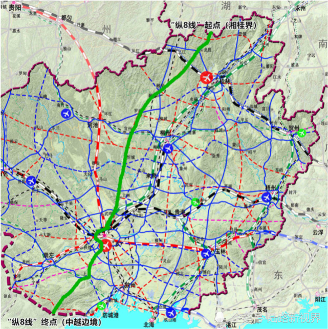 既能出省又能出边填补多个空白广西这条纵贯线竟如此重要