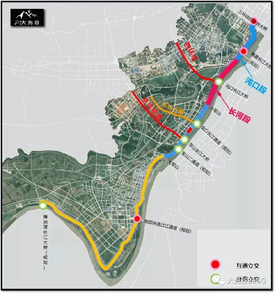 汉南过江通道是武汉城市圈环线高速公路的重要组成部分,路线全长71.
