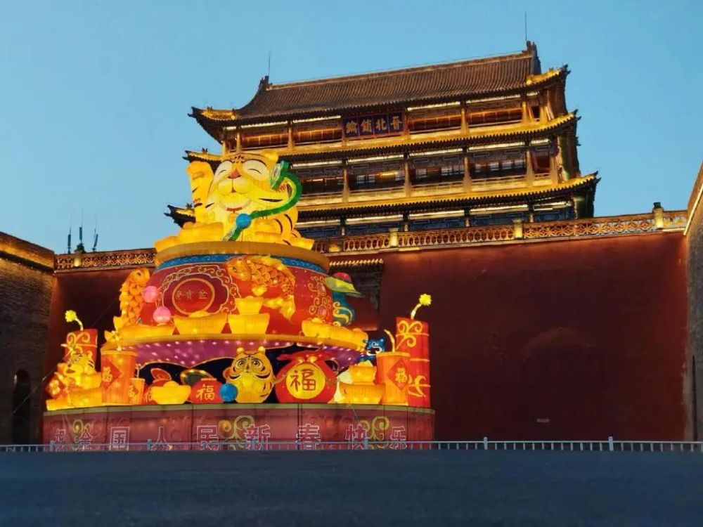 忻州古城灯会小年夜正式亮灯足不出户看灯展