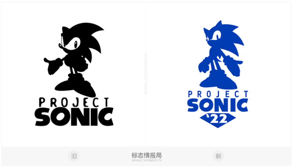 索尼克系列projectsonic22主视觉图与logo