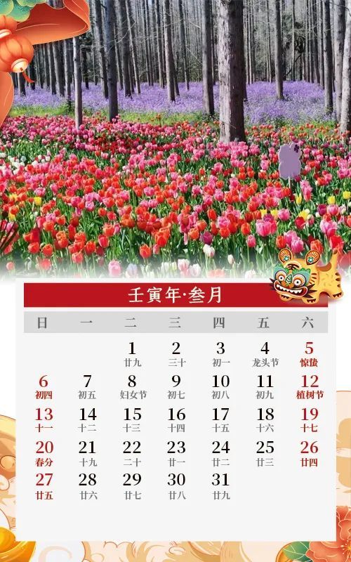 承包你的2022崇明版美景日历新鲜出炉快收藏