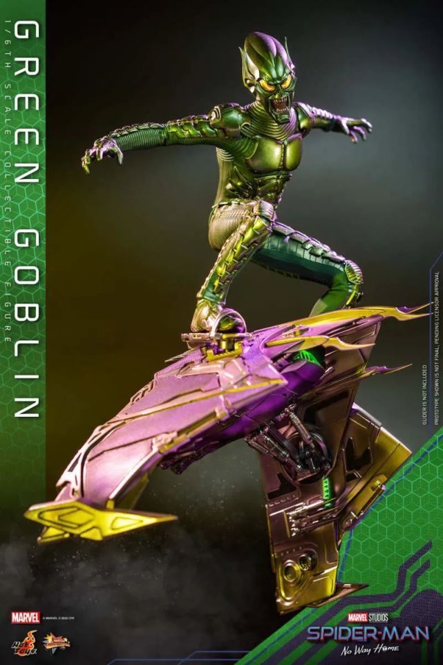 hot toys《蜘蛛侠:英雄无归》绿魔1/6比例收藏级人偶预计将附上"威廉