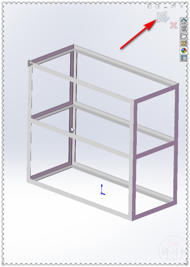 solidworks用角铁画一个小推车,角铁旋转方向比较麻烦