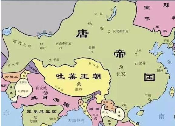 由此,在整个西域地区,大唐在吐蕃,大食帝国三强之中取得了战略优势