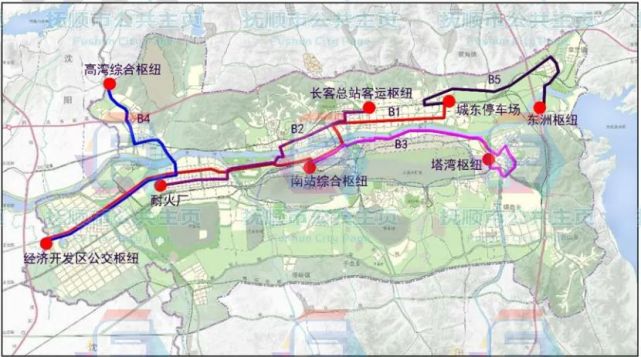 "十四五"抚顺公交和地铁规划