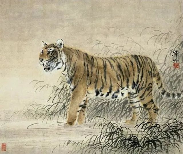 虎年虎画福虎生威