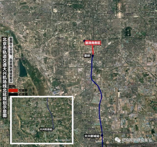 2022年北京在建地铁11条,其中包括2个新建项目,附高清线路规划图