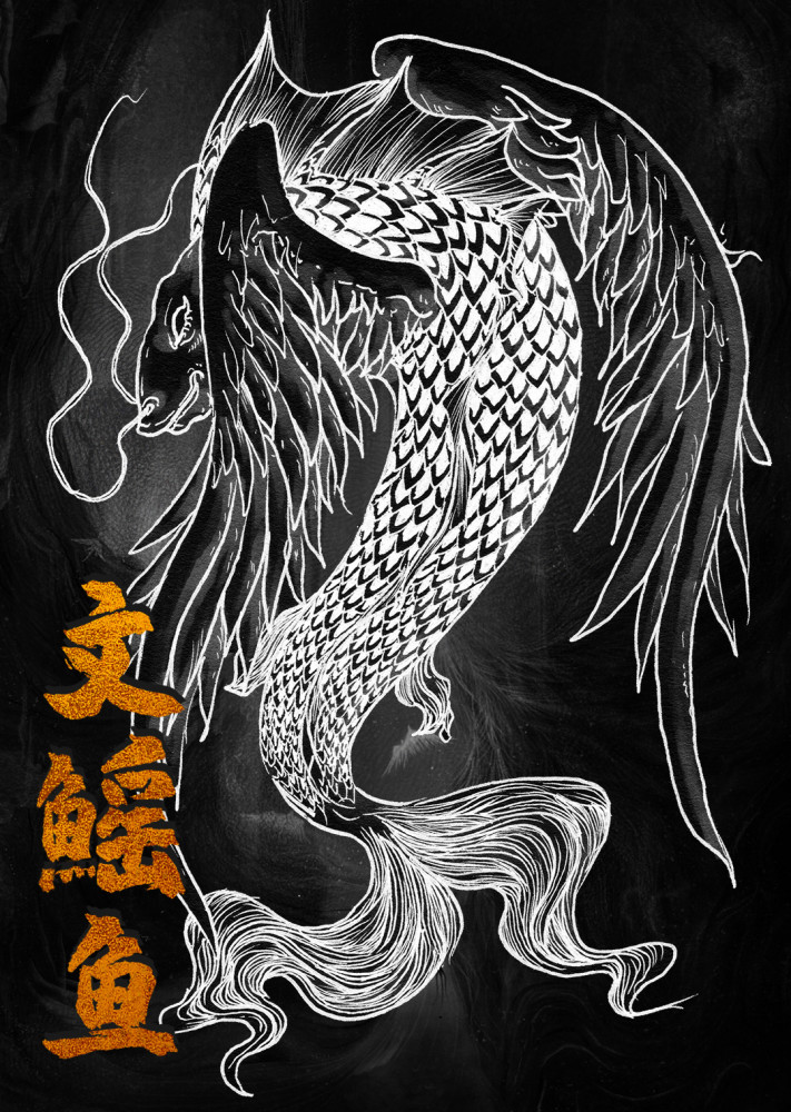 在山海经中有一种鱼极其美丽酸甜可口可治癫狂预示天下丰登