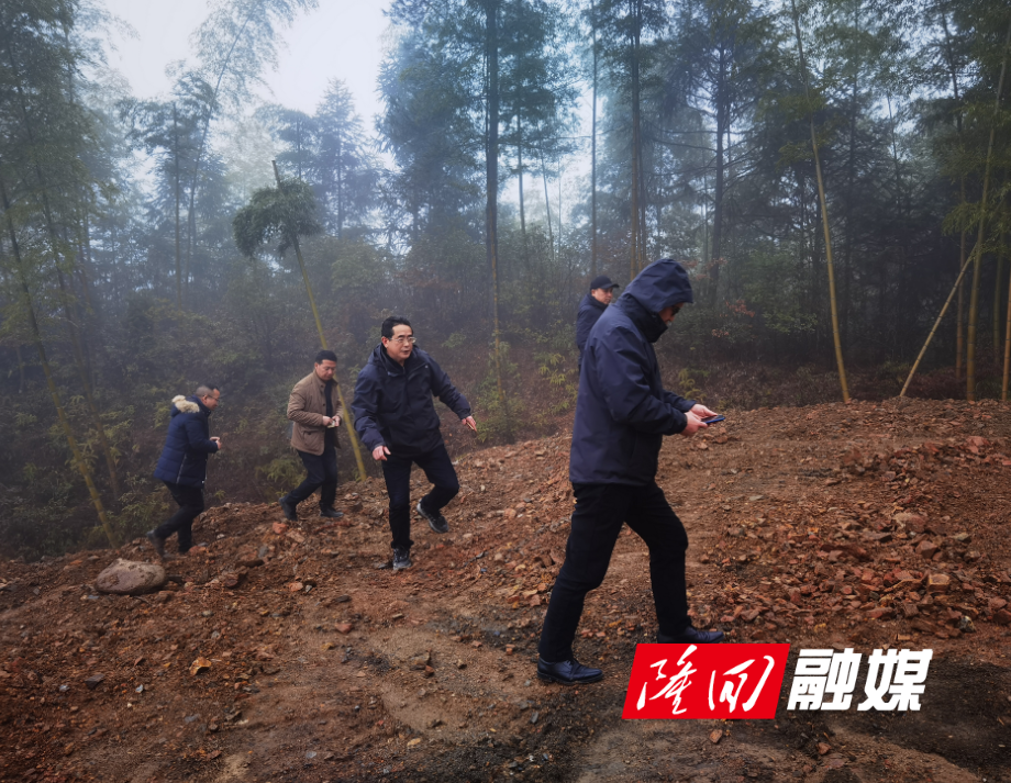 隆回县虎形山花瑶风景名胜区管理处开展在建工程项目安全生产检查