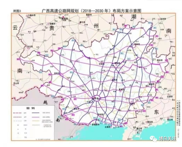 重磅这条高速公路途经博白三滩黄凌宁潭三个镇会经过你村吗