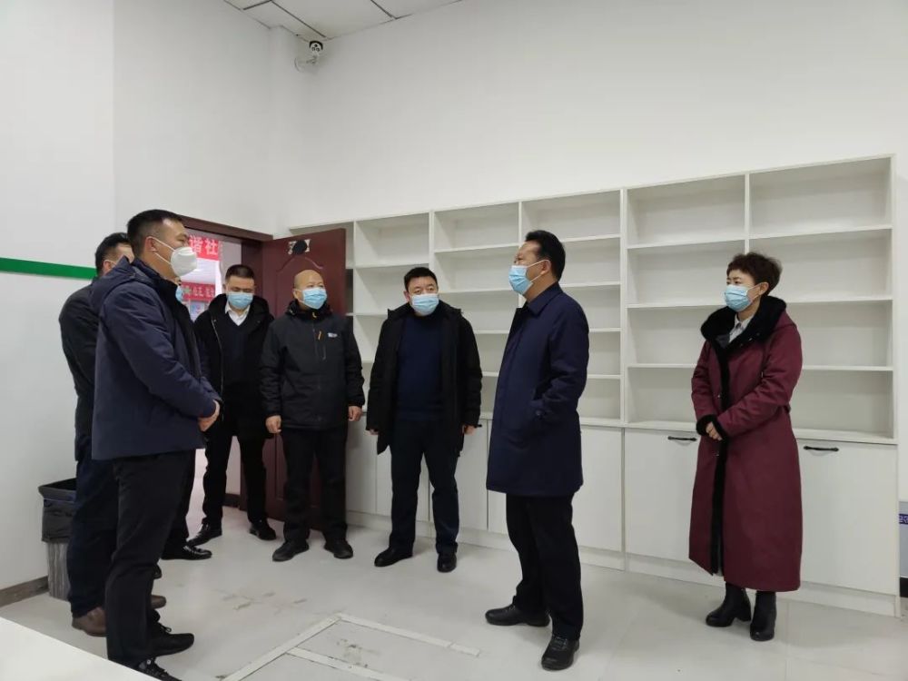 王强检查指导全县春节前疫情防控工作