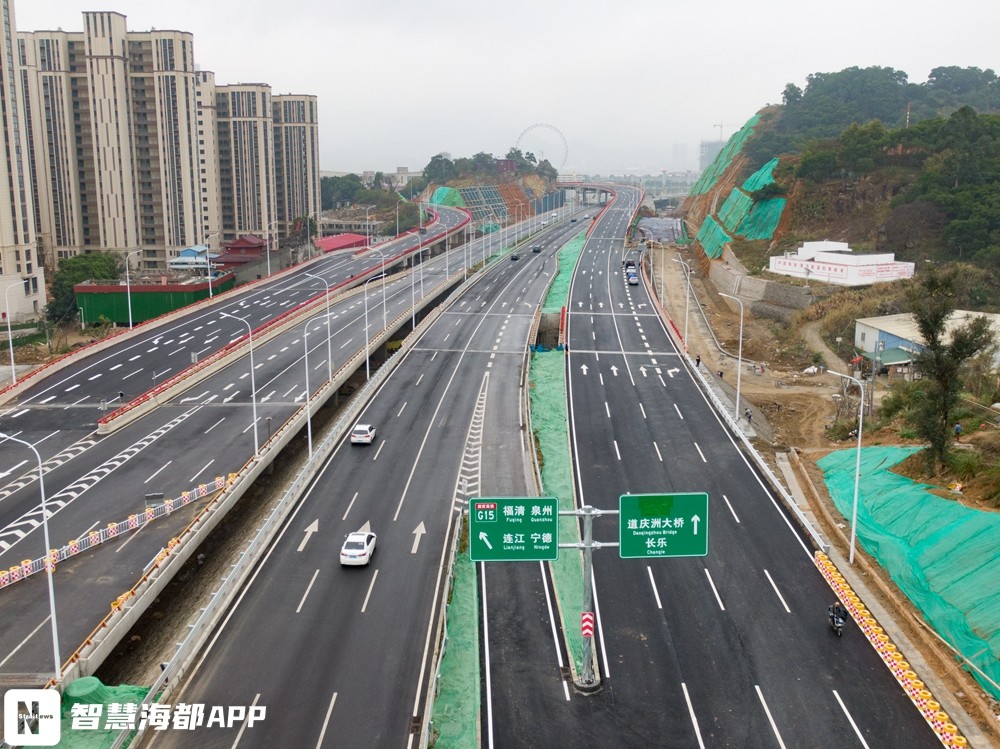 重大突破福泉高速公路连接线2条匝道完工