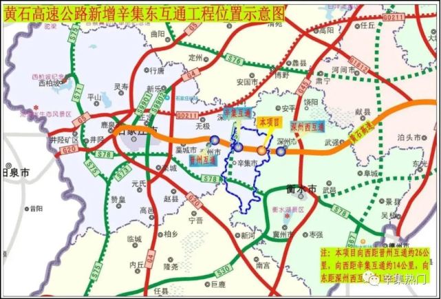 衡井线南移,307国道北移等重大项目〖辛集热门〗67