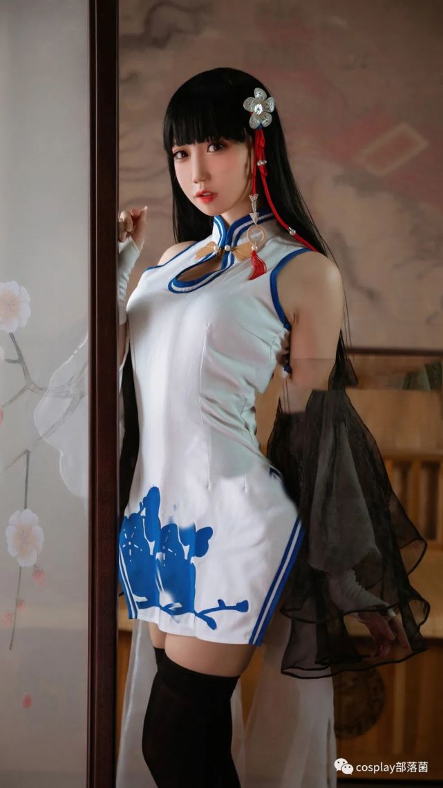 cos:碧蓝航线旗袍逸仙cos正片@焖焖碳