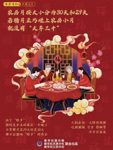 2022年春节缘何没有"大年三十"?