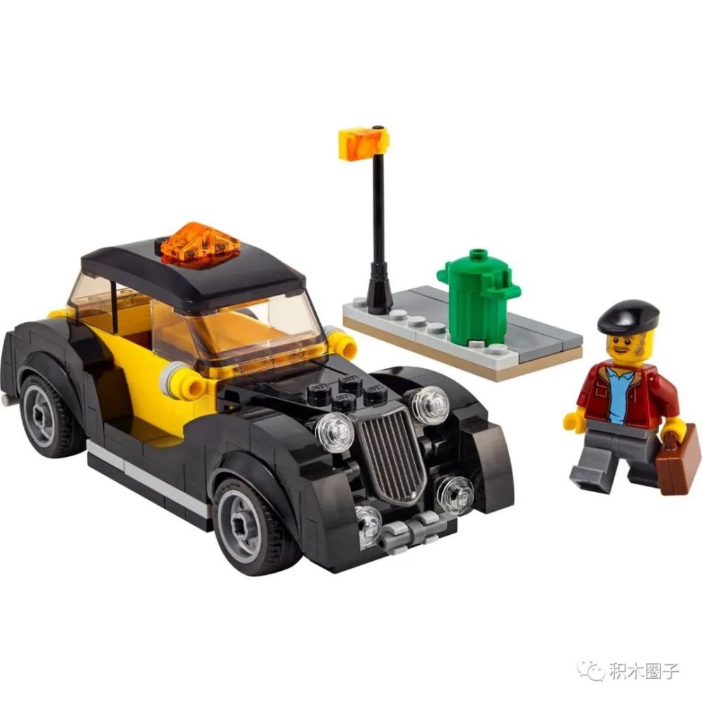 乐高新品情报40532复古出租车31205蝙蝠侠像素画