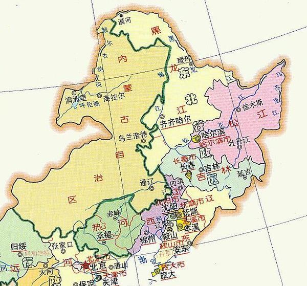 辽宁与吉林的区划变动,辽宁省10多个县,为何划入了吉林省?