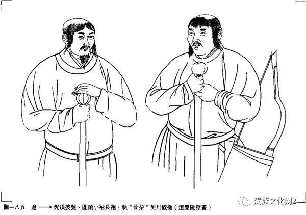 我很喜欢考古发现的一些契丹武士壁画,可以把契丹武士形象设计成满洲