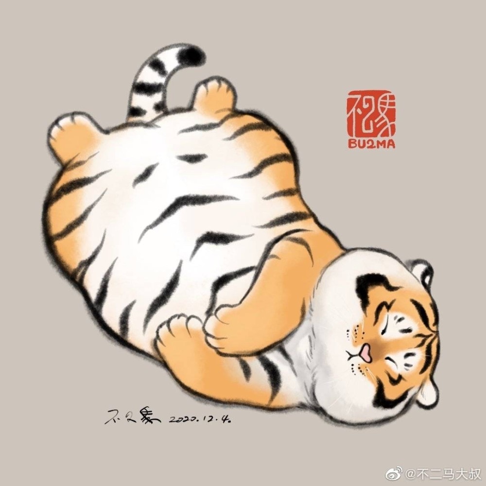 小老虎拜年啦愿往后柳暗花明