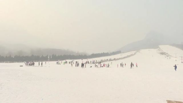 石家庄清凉山滑雪场春节正常营业