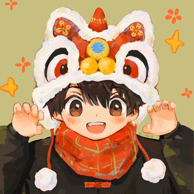 虎年情侣头像|新年快乐