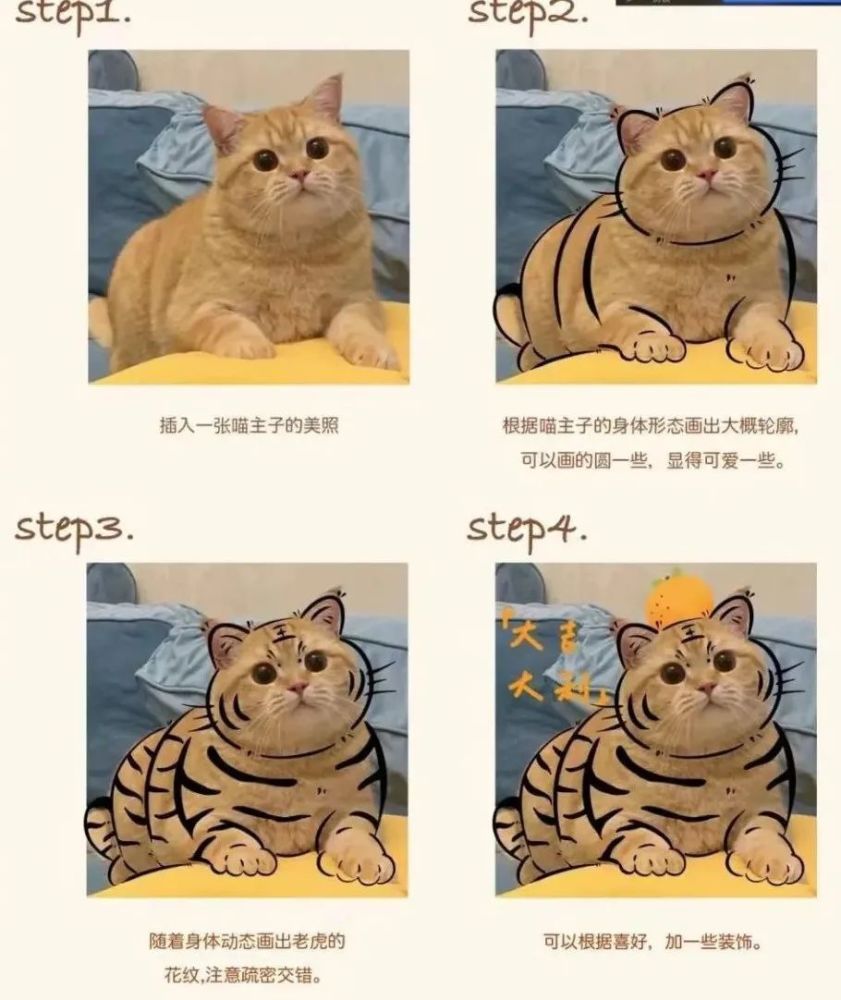 照猫画虎谁还不是个小脑斧啦文末尾福利