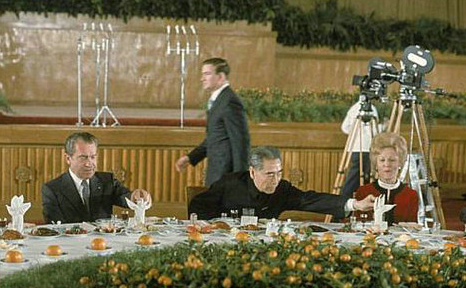 1972年尼克松访华第一宴上都吃了什么