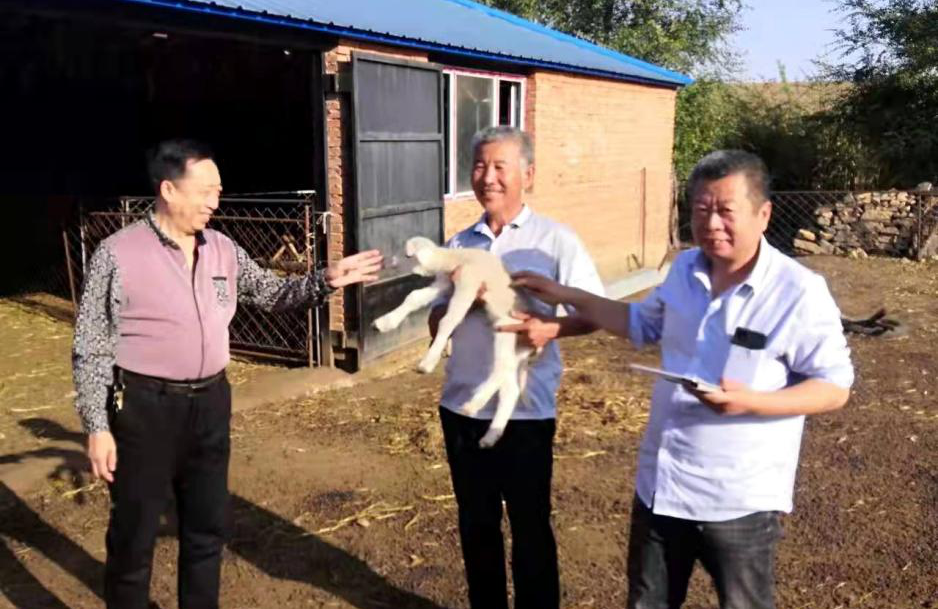 农行内蒙古扎兰屯新桥街支行 孙占国在2021年,乡村振兴之年,洋溢的
