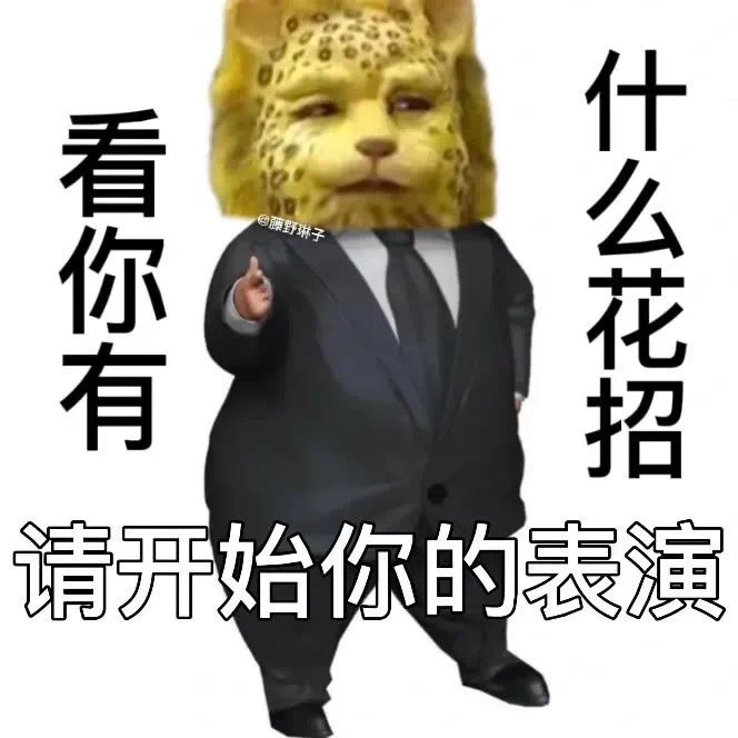 金钱豹表情包