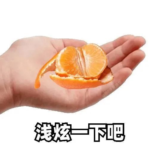 青芒岛丨炫一颗砂糖橘搞笑表情包