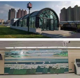 冰城印记哈尔滨地铁站突显欧陆风情尽展冰城魅力