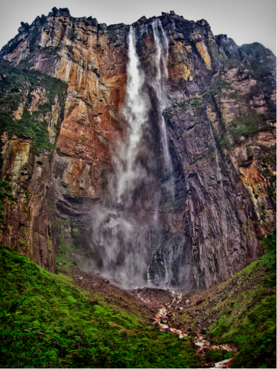 飞流直下三千尺的安赫尔大瀑布